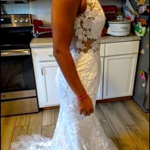 Prom or wedding dress.